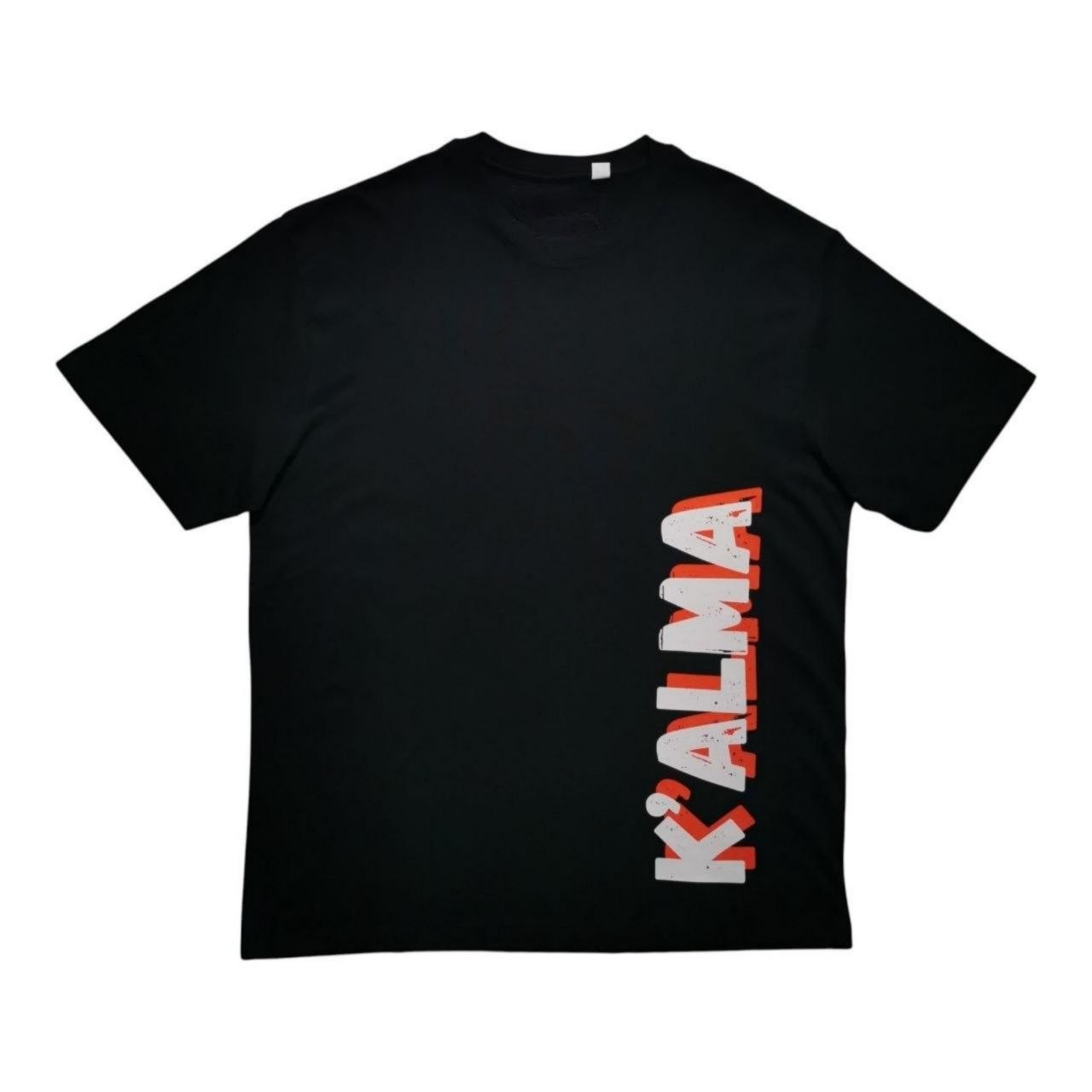 CAMISETA OVERSIZE K'ALMA FREQUENCY NEGRA