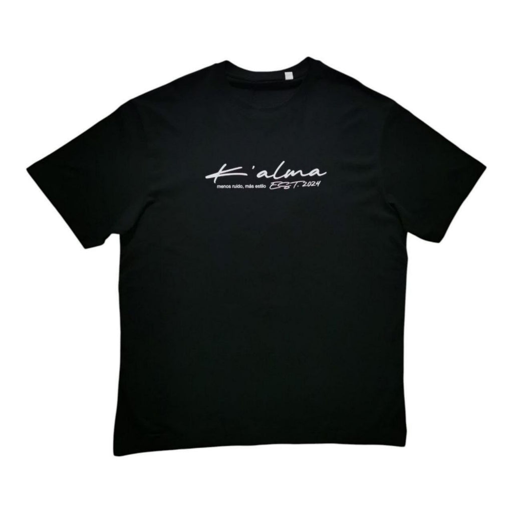 CAMISETA OVERSIZE EST. 2024 NEGRA