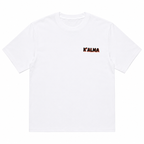 CAMISETA OVERSIZE CONTROL THE CHAOS BLANCA