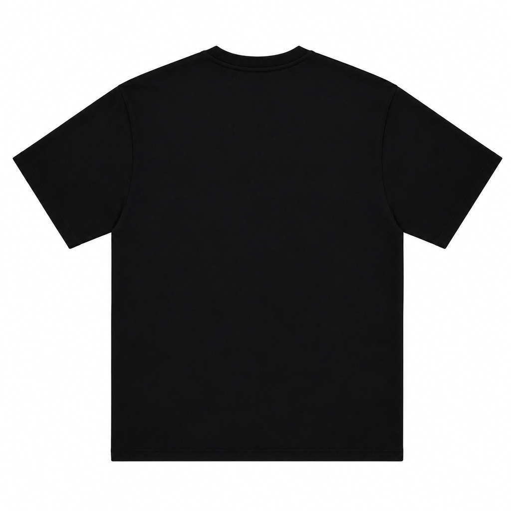 CAMISETA OVERSIZE NOT EVERYTHING YOU THINK IS TRUE NEGRA