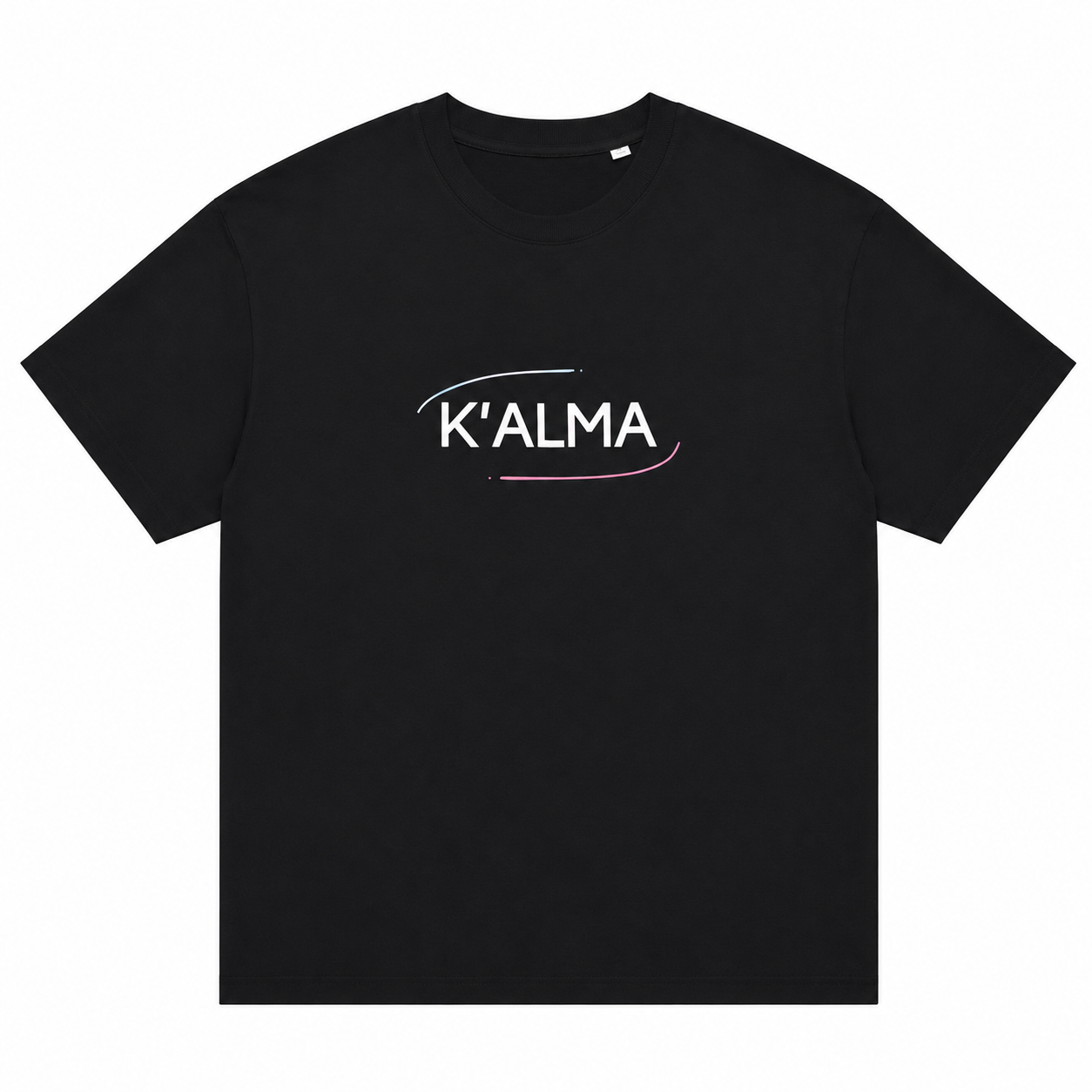 CAMISETA OVERSIZE INNER PEACE IS POWER NEGRA