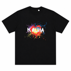 CAMISETA OVERSIZE LOVE IN COLOR NEGRA