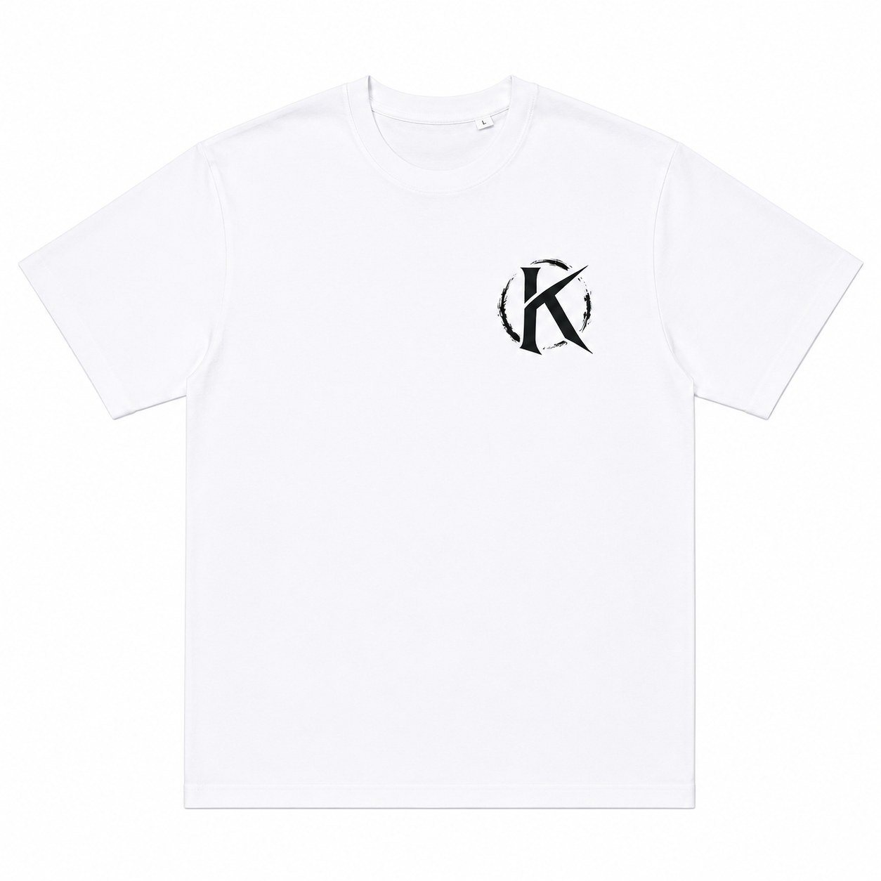 CAMISETA OVERSIZE MONOGRAM BLANCA