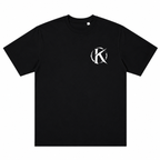 CAMISETA OVERSIZE MONOGRAM NEGRA