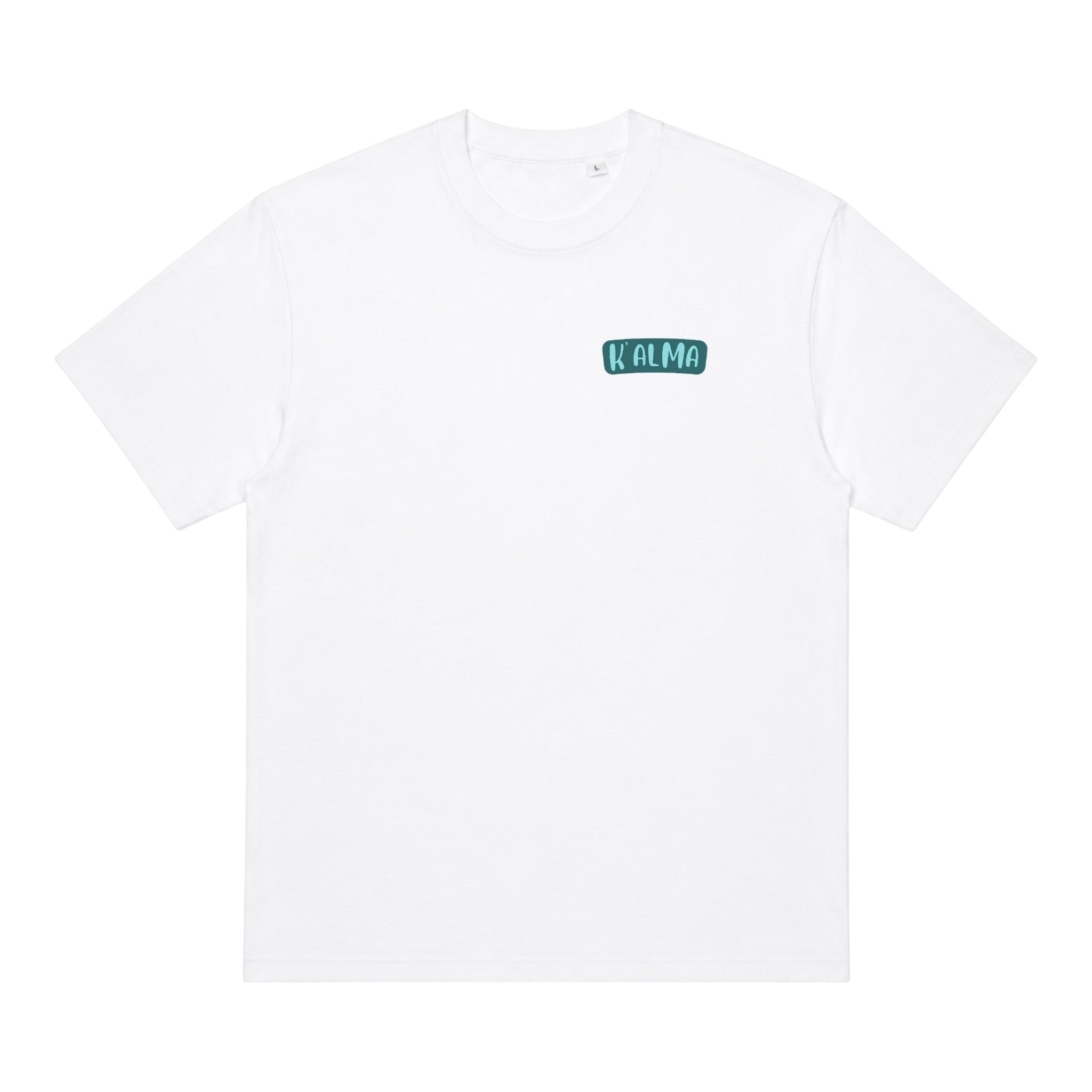 CAMISETA OVERSIZE LIVE WITHOUT LIMITS BLANCA