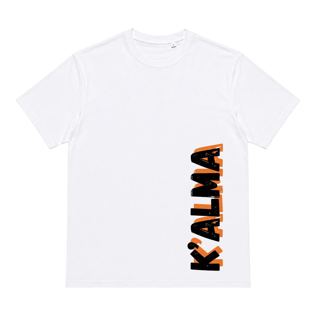 CAMISETA OVERSIZE K'ALMA FREQUENCY BLANCA