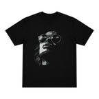 CAMISETA OVERSIZE GOLDEN HOUR NEGRA