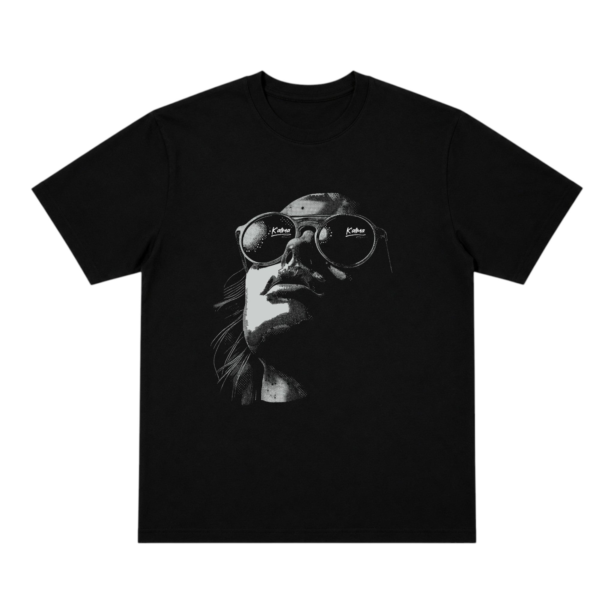 CAMISETA OVERSIZE GOLDEN HOUR NEGRA
