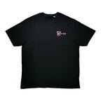 CAMISETA OVERSIZE ROYAL SMOKE NEGRA