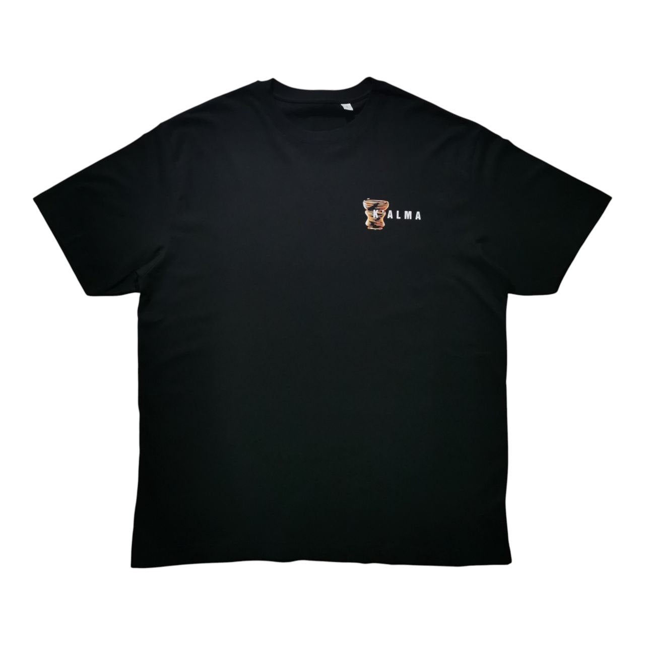 CAMISETA OVERSIZE ROYAL SMOKE NEGRA