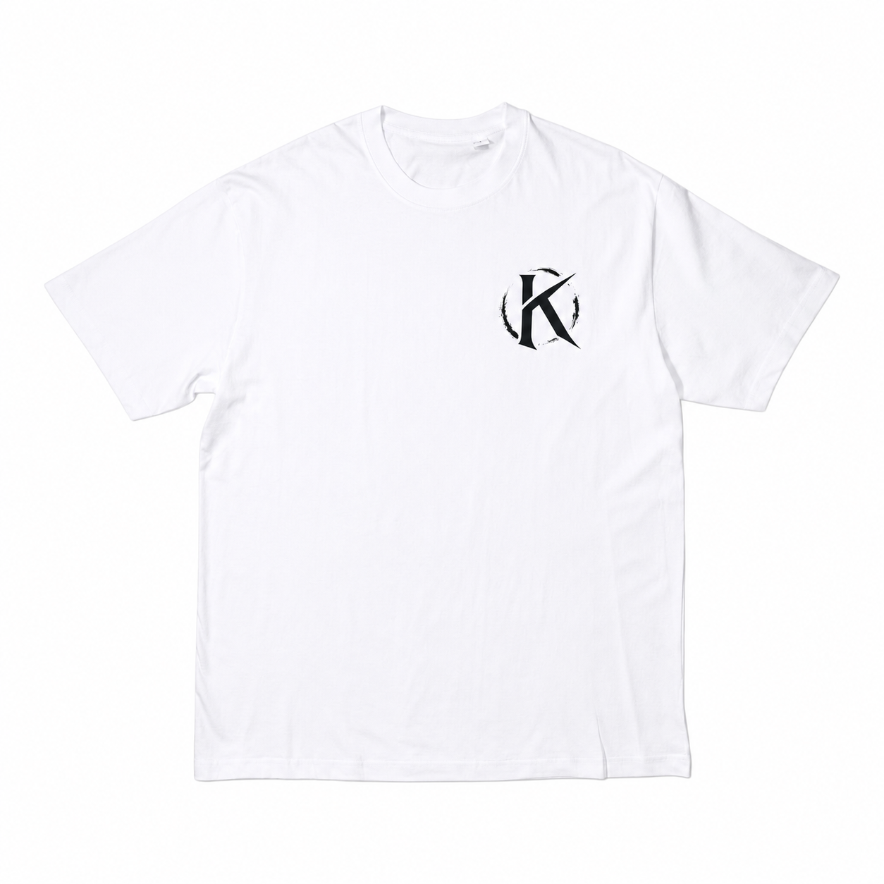 CAMISETA OVERSIZE MONOGRAM BLANCA