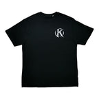 CAMISETA OVERSIZE MONOGRAM NEGRA