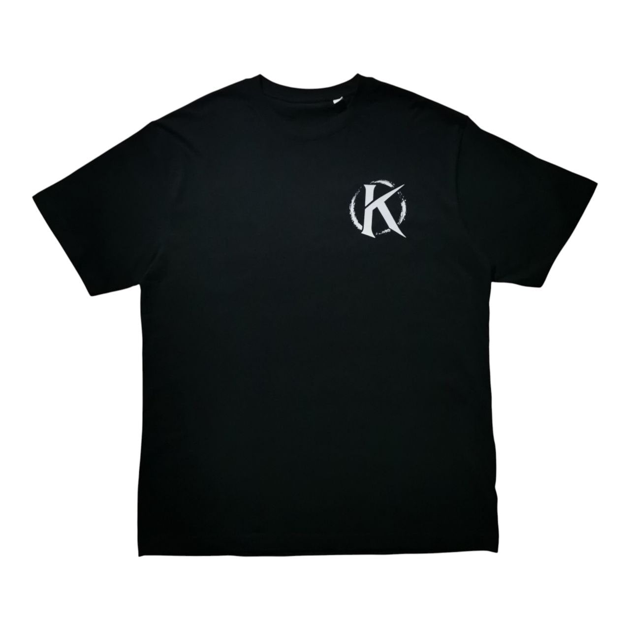 CAMISETA OVERSIZE MONOGRAM NEGRA