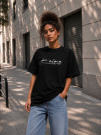 CAMISETA OVERSIZE EST. 2024 NEGRA