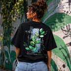 CAMISETA OVERSIZE PROTECT YOUR PEACE NEGRA