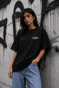 CAMISETA OVERSIZE ESSENTIAL NEGRA