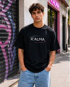 CAMISETA OVERSIZE INNER PEACE IS POWER NEGRA