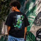 CAMISETA OVERSIZE PROTECT YOUR PEACE NEGRA