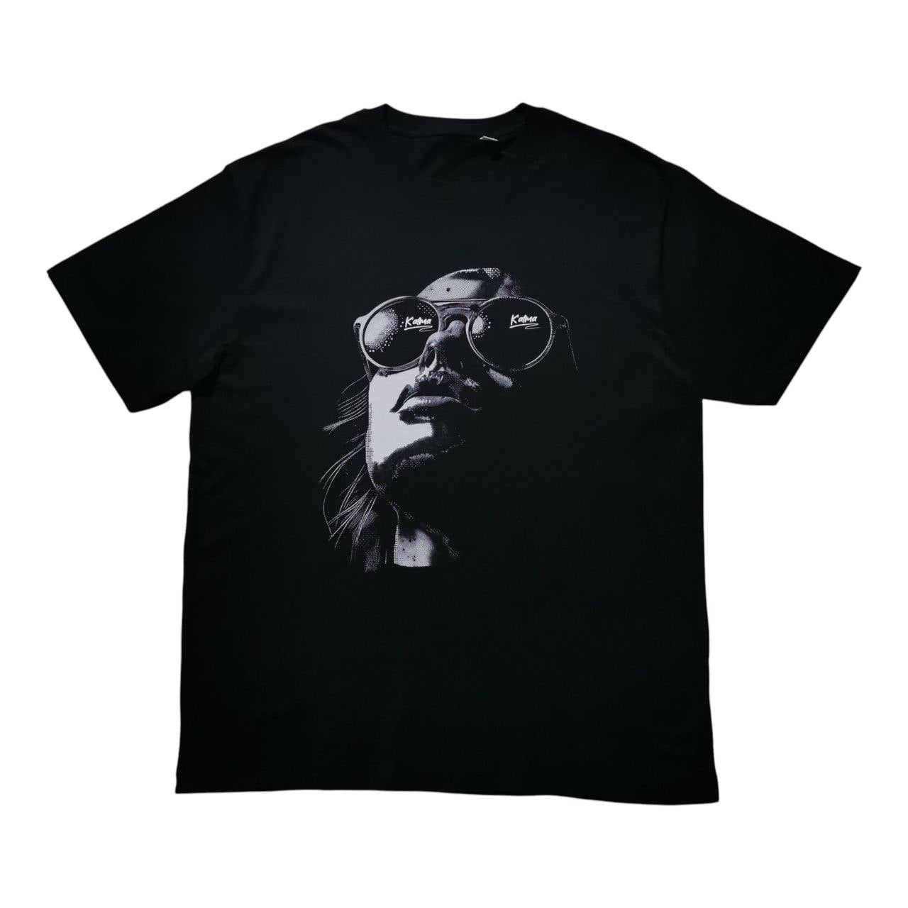 CAMISETA OVERSIZE GOLDEN HOUR NEGRA
