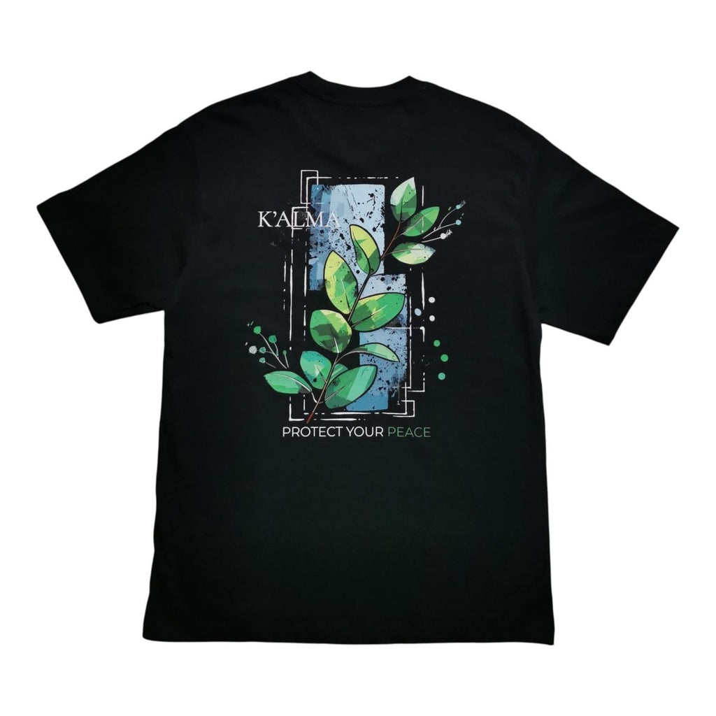 CAMISETA OVERSIZE PROTECT YOUR PEACE NEGRA