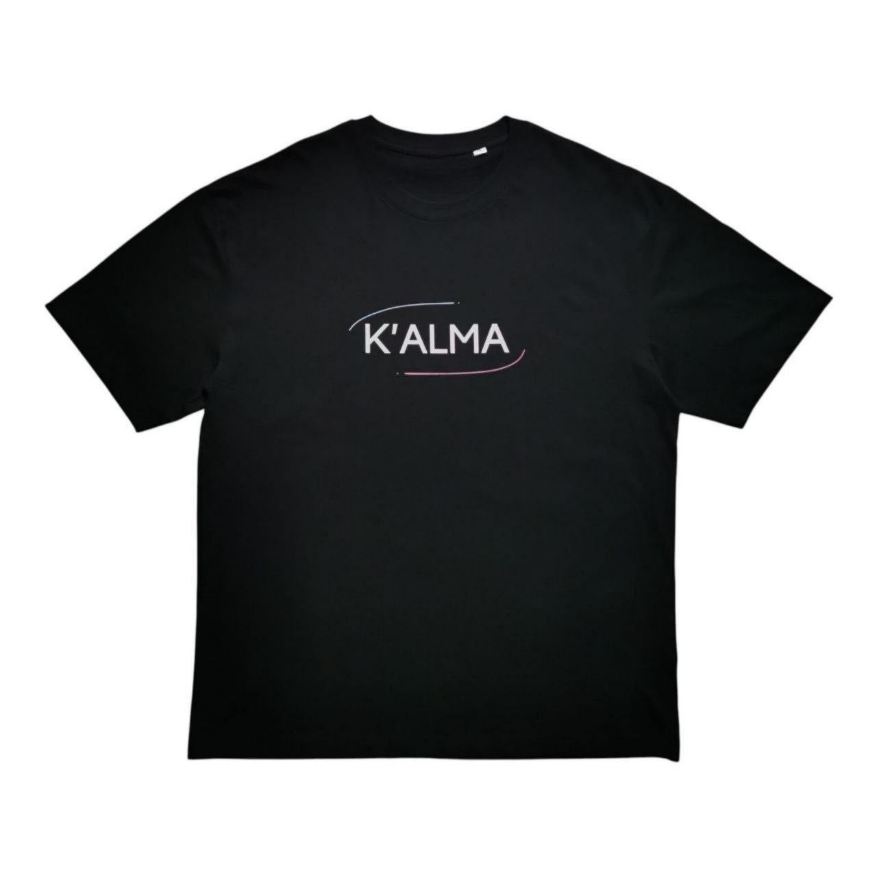 CAMISETA OVERSIZE INNER PEACE IS POWER NEGRA